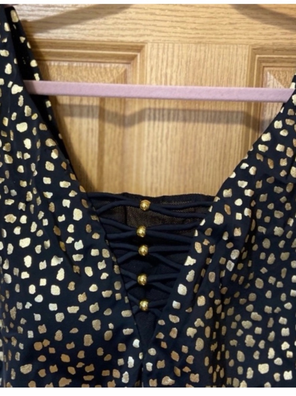 Nwt Swimsuits For All Lattice
Beaded trim 
Sarong One Piece plus size 24 cruise - Picture 3 of 4